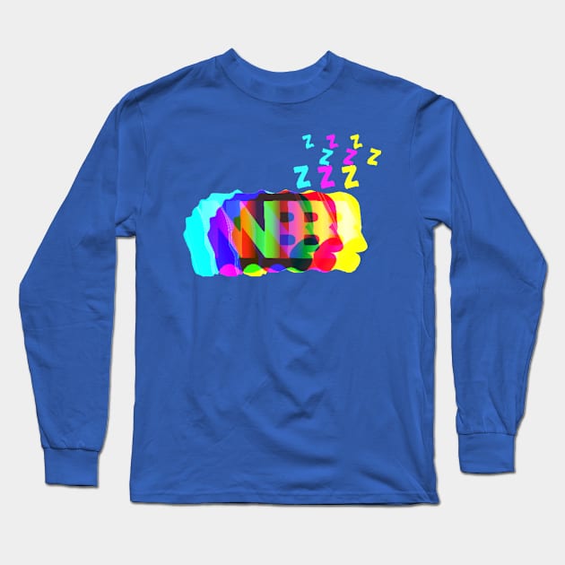 Narcolepsy Boy color Long Sleeve T-Shirt by Narcolepsyboy94